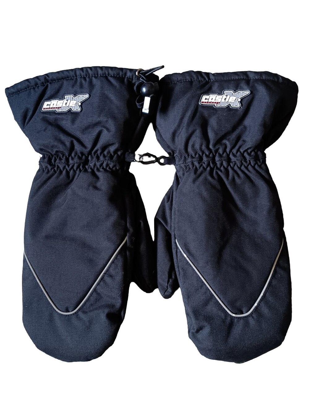 🖤 Castle X Platform Snowmobile Mittens Black Winter Mitts Mens XL Gloves 3M